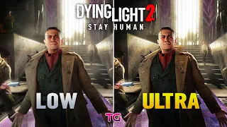 Dying Light 2 - Low Settings vs Ultra Settings (RTX Ultra)