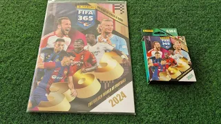 Nowość!Hit!Panini Fifa 365 2024 naklejki!!!Prezentujemy album i otwieramy 1 blister z naklejkami!