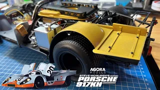 Build Steve McQueen's Iconic Porsche 917kh from Agora Models - Pack 9 - Stages 65-72