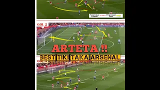 Best TIKI TAKA ARSENAL Before Play vs Chelsea #arsenal