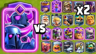 NEW PEKKA and MINI PEKKA vs ALL CARDS x2 | Clash Royale