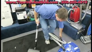 The Bank Mint Canister Vacuum Cleaner, Presented by Tops Vacuum & Sewing