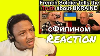 French VOLUNTEER in #UKRAINE TELLS ALL! Француз на Украине говорит ПРАВДУ - #сФилином Reaction