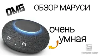 САМЫЙ УМНЫЙ ГОЛОСОВОЙ ПОМОЩНИК! обзор карсулы мини с Марусей!