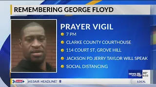 Clarke County vigil for George Floyd