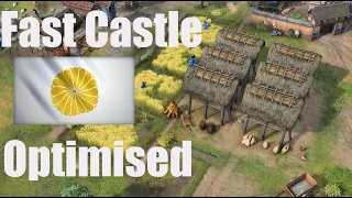 Optimised JAPANESE Fast Castle | AoE 4 Build Order Guide | Season 6