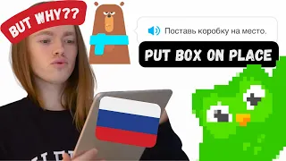 Native Russian Speedruns Duolingo Russian