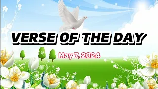 VERSE OF THE DAY MAY 7, 2024