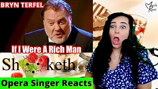 Bryn Terfel - If I Were a Rich Man - Fiddler on the Roof | Opera Singer Reacts