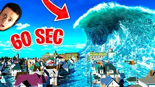 AI 60 Secunde sa FUGI de TSUNAMI! Ai curaj ?