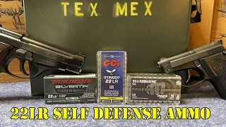 Federal Punch / Winchester Silvertip / CCI Stinger Ammo Test - Beretta 21a & 87 Cheetah