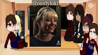 Spider-Man and their Gf’s react to each other[TikTok’s]|Andrew|2/3•PeterGwen•