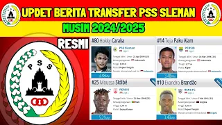 UPDET RESMI‼️ BERITA TRANSFER PSS SLEMAN MUSIM 2024/2025 - KABAR PSS SLEMAN - SEPUTAR PSS SLEMAN