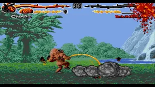 Sega Mega Drive 2 (Smd) 16-bit Primal Rage Fatality/Добивания