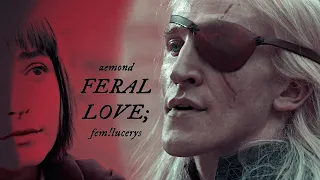 aemond & fem!lucerys | feral love.