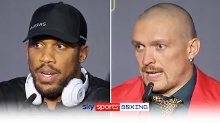 Anthony Joshua & Oleksandr Usyk's FINAL Press Conference 💥