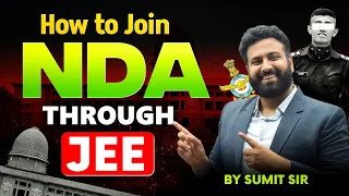 How To Join NDA Through JEE Mains 2024😳 क्या JEE Mains से NDA Join कर सकते हैं? Learn With Sumit