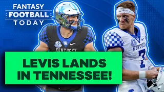 Will Levis Free Fall Ends: Titans secure QB of the future? | 2023 NFL Draft Instant Fantasy Reaction