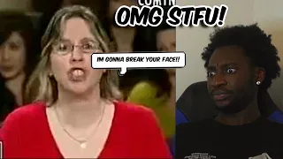 ANNOYING WHITE LADY WONT SHUTT UP IN COURT! #reaction #judgejoebrown #court