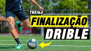 TREINO PARA ATACANTES E MEIAS | FINALIZAÇÃO E DRIBLE | Aprenda como fazer mais gols no futebol