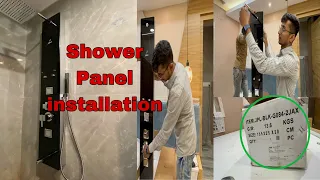 Jaquar shower panel installation guide line| Shower panel 🚿🚿🚿🚿🚿|Rahaman Sanitation|