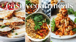 easy 30 minute vegan meals [easy weeknight dinners & great for meal prep]