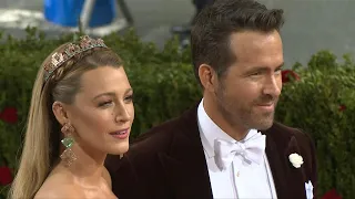 Met Gala: Blake Lively and Ryan Reynolds on the red carpet | AFP