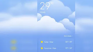 Xiaomi weather alarm music - Cloudy 2