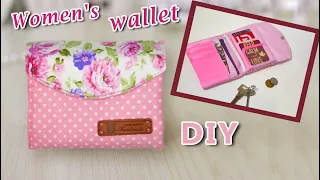 DIY how to sew Cute wallet for women
