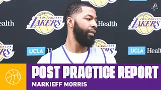 Markieff Morris talks about joining the Lakers | Shootaround Report