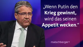 "Putin akzeptiert nur die Stärke" – Sigmar Gabriel und Vitali Klitschko im Gespräch | maischberger