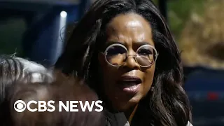 Oprah Winfrey speaks with Maui wildfires survivors, volunteers