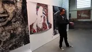 A Visit to Vik Muniz' Studio