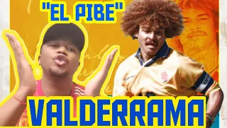 Carlos Valderrama ● Amazing Skills ● Dribbling & Goals REACTION