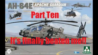 Takom 1/35 AH-64E Apache build. Part Ten.