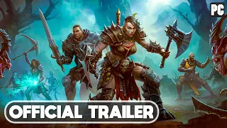 Diablo Immortal - Release Date PC Announcement Trailer (Open Beta)