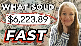 $6000 in January - What Sold FAST! Reseller Vlog #22