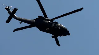 US Army Blackhawk Flyovers - May 2024