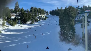 Big Bear Mountain Resort - Snow Summit  - Crowd - Skiing - Snowboarding - January 4, 2022