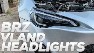 BRZ VLand Headlights Install