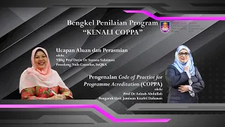 BENGKEL PENILAIAN PROGRAM 'KENALI COPPA' - Video 1 - anjuran Unit Jaminan Kualiti Dalaman, InQKA