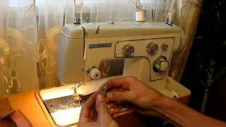 Sewing machine Швейная машина Ideal 730 Germany кожа sew leather