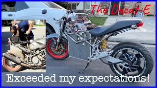 The Ducat-E (Electric Ducati Monster) LIVES! Full Assembly of Electronics