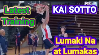 KAI SOTTO LUMALAKI NA AT HALATANG LUMALAKAS ANG KATAWAN SA LATEST PRACTICE AT TRAINING SA AUSTRALIA