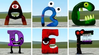 I SUMMON NEW CURSED ALPHABET LORE CHARACTERS In Garry's Mod!