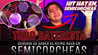 TODO BATERISTA DEBERÍA SABER... EL RITMO ROCK EN SEMICORCHEAS | 🥁🎶🔥