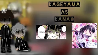 Haikyuu react to Kageyama's past as Kanao ||hqxkny