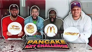 PANCAKE ART CHALLENGE PART 4 (FT ALBOE)