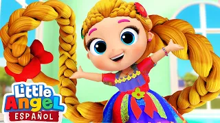 Mi Cabello Es Como El De Rapunzel 👧​​ | Canciones Infantiles | Little Angel Español