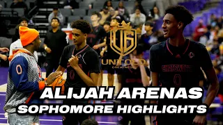 Alijah Arenas Is UNGUARDABLE!! UNCUT Sophomore Year Highlights